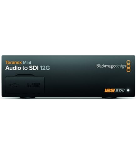 Amazon.com: Blackmagic Design Teranex Mini SDI to Audio 12G | SD