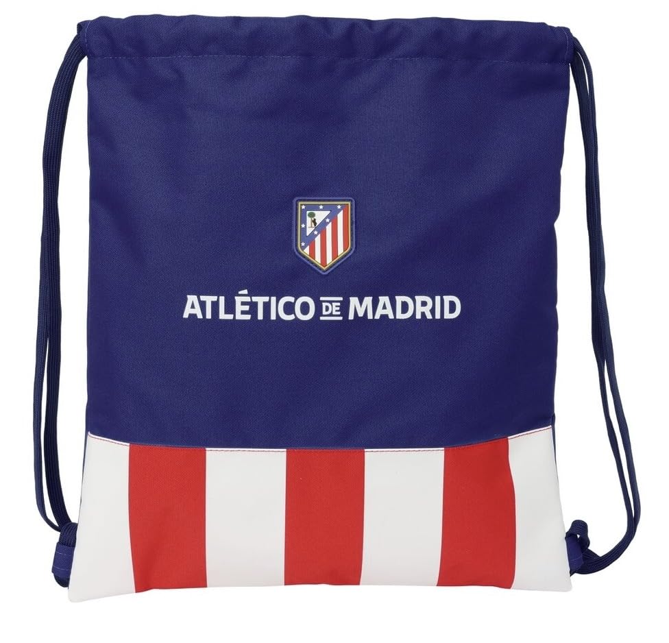 JYC CREATIVE AT Madrid Football Team Backpack, ATM Football Equipment, Athletic Backpack, Football Backpack for Gifts, Parties and Celebrations,, Fabric, M