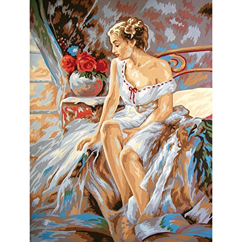Needlepoint printed canvas