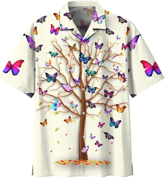 white funky shirt