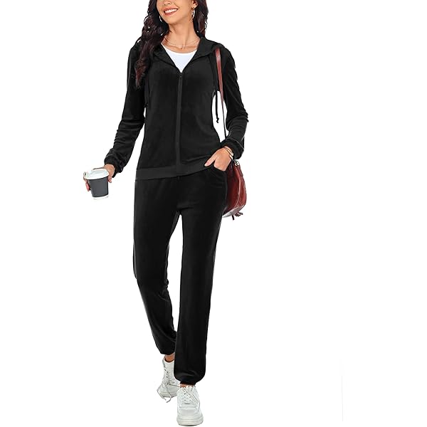 Amazon.com: NE PEOPLE Womens Hoodie and Sweatpants Tracksuit Set