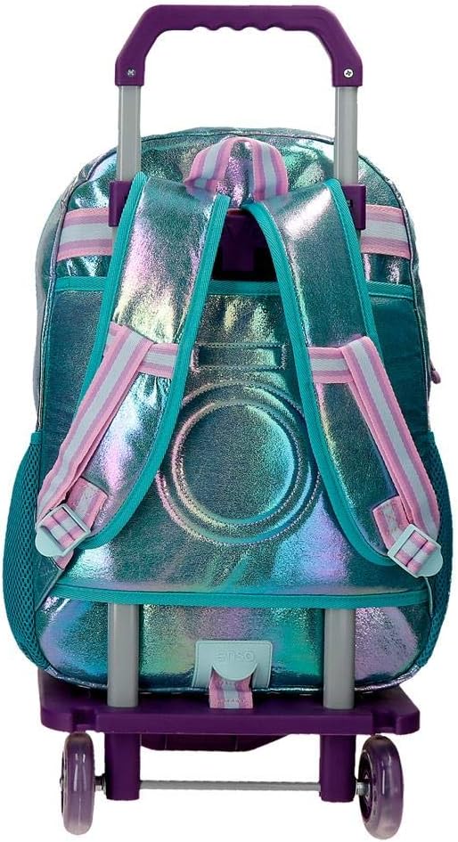 Enso Be a Mermaid School Laptop Backpack with Trolley Green 32x42x14 cms Polyester 15,6" 20.16L - Image 5