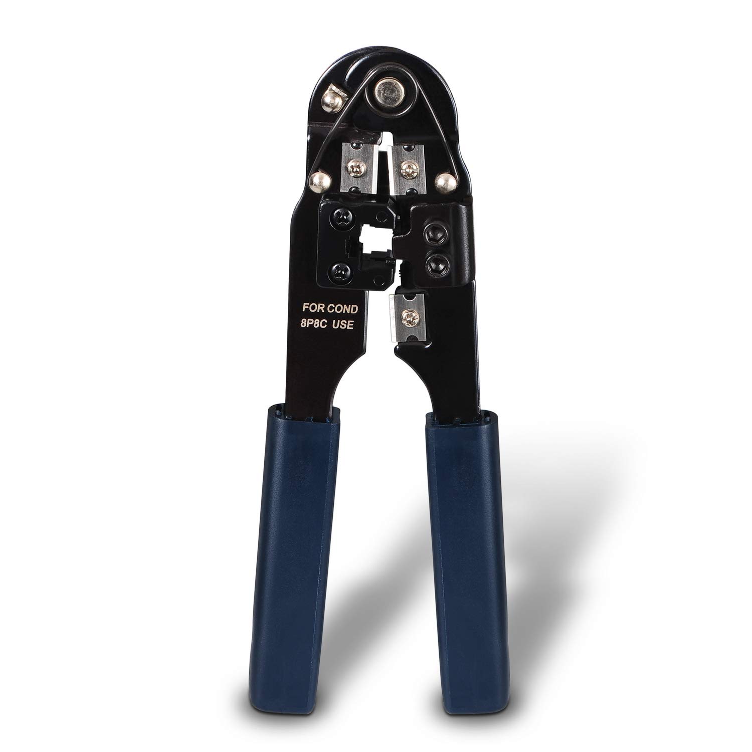 AISENS A142 – 0310 – Metal Plier Crimping Tool for RJ45, Black