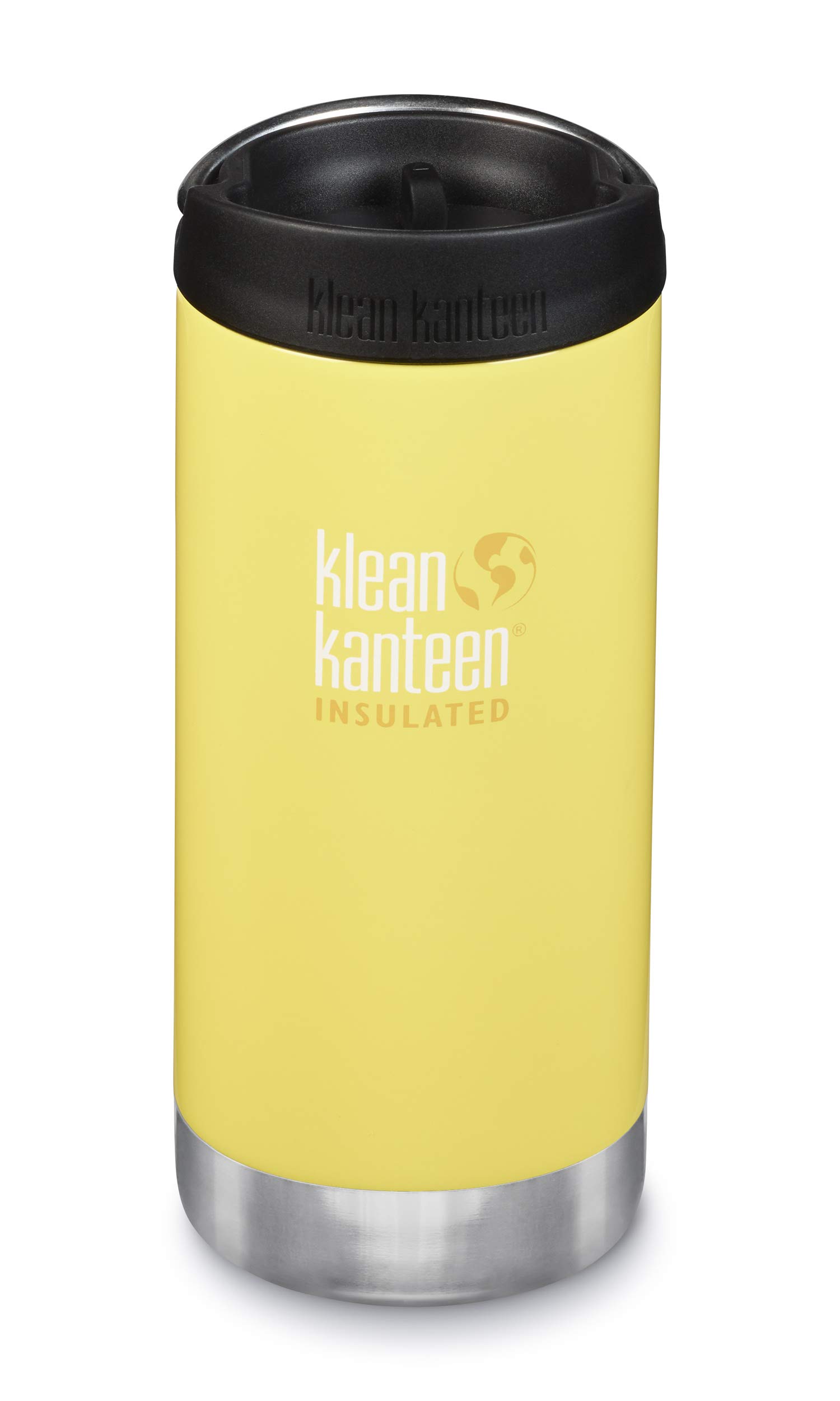 Klean Kanteen Unisex - Adult TKWide VI Water Bottle, Buttercup, 355 ml