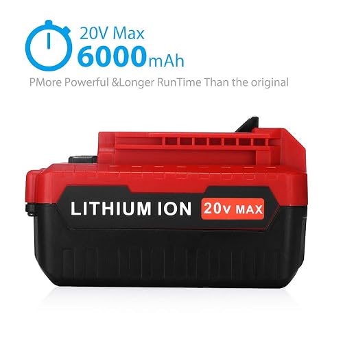 20V 6.0Ah Lithium-Ion Replacement Battery For Porter Cable PCC685L, PCC680L – USA Made, 10-Year Warranty