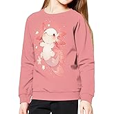 ZPINXIGN Girls Boys Sweatshirt Fall Outfit Kids Comfy Sweaters Pullover Tops 6-14 Years Old