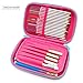 Pencil Case for Girls, 3D Cute EVA Unicorn Pen Pouch Stationery Box Anti-Shock Large Capacity Multi-Compartment for School with 4 unicorn pens