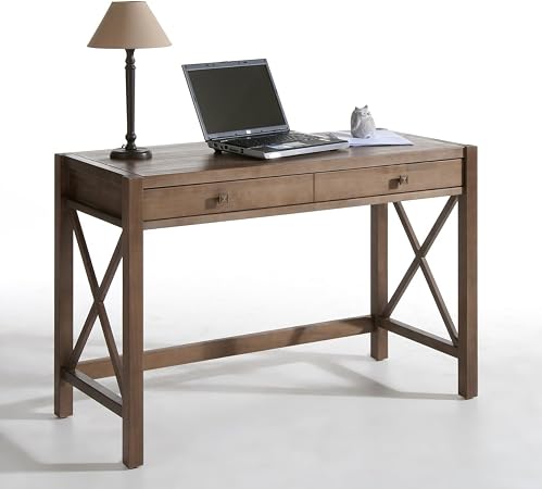 La Redoute Interieurs Bureau Pin Massif Couleur Teck Derry Unique Legno Chiaro Teck Amazon Fr Cuisine Maison