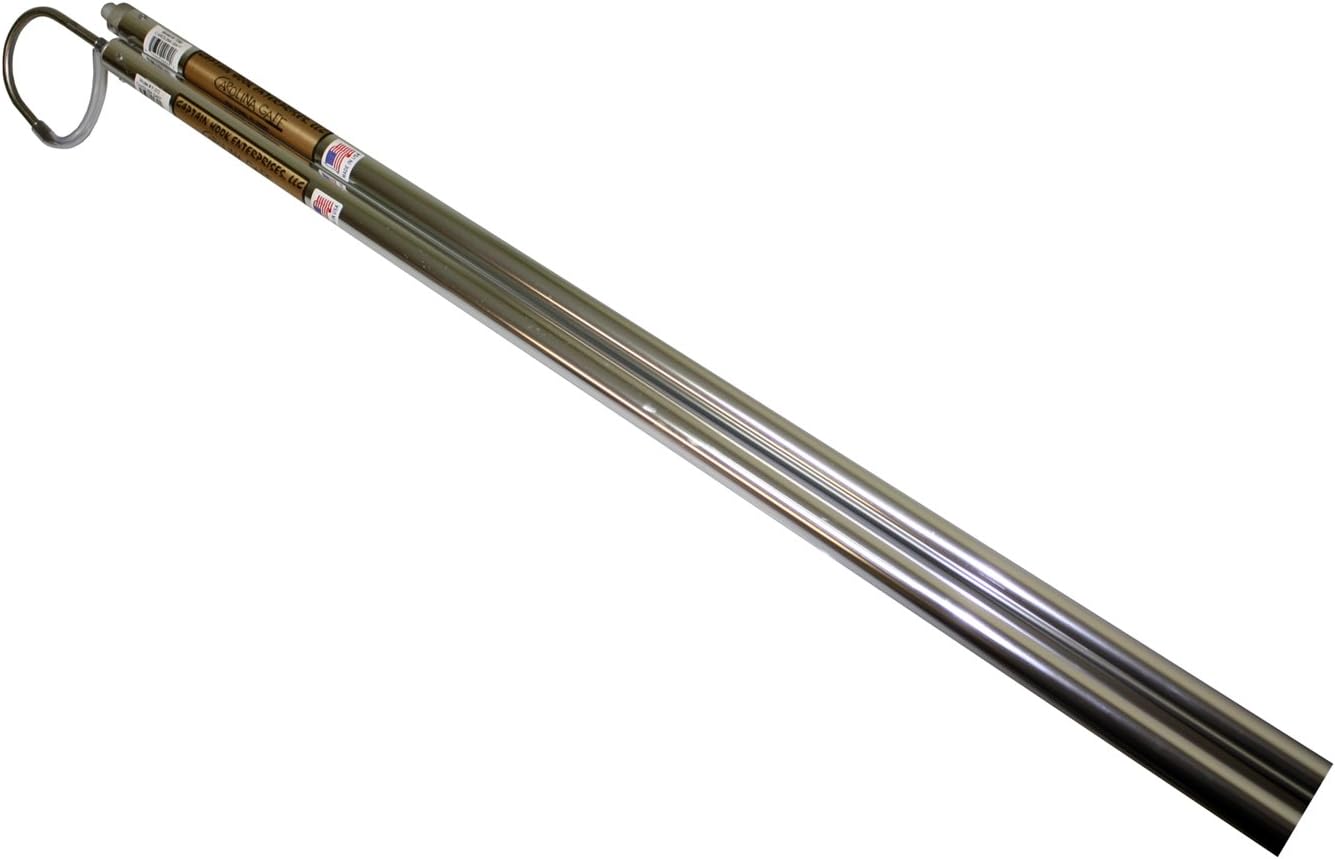 Captain Hook SAG-12-2 Carolina Long 2 Piece Tournament Gaff, 12-Feet