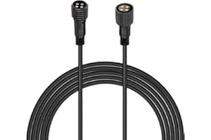 TENDIST 9.8ft Waterproof Boat Light Extension Cable - 22AWG 4-Core Wire for Outdoor RGB Strip Lights, Marine Lighting, RV
