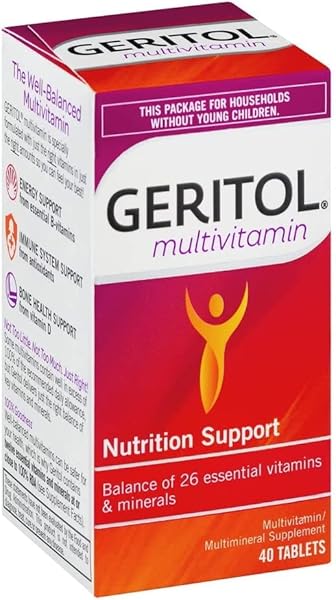 GERITOL COMPLETE TABLETS 100 TABLETS