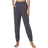 GYS Women Pajama Pants Bamboo Viscose High-Waist Soft Sleep Bottoms with Pockets