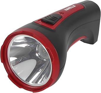 1-Watt Rechargeable LED Torch (Black 