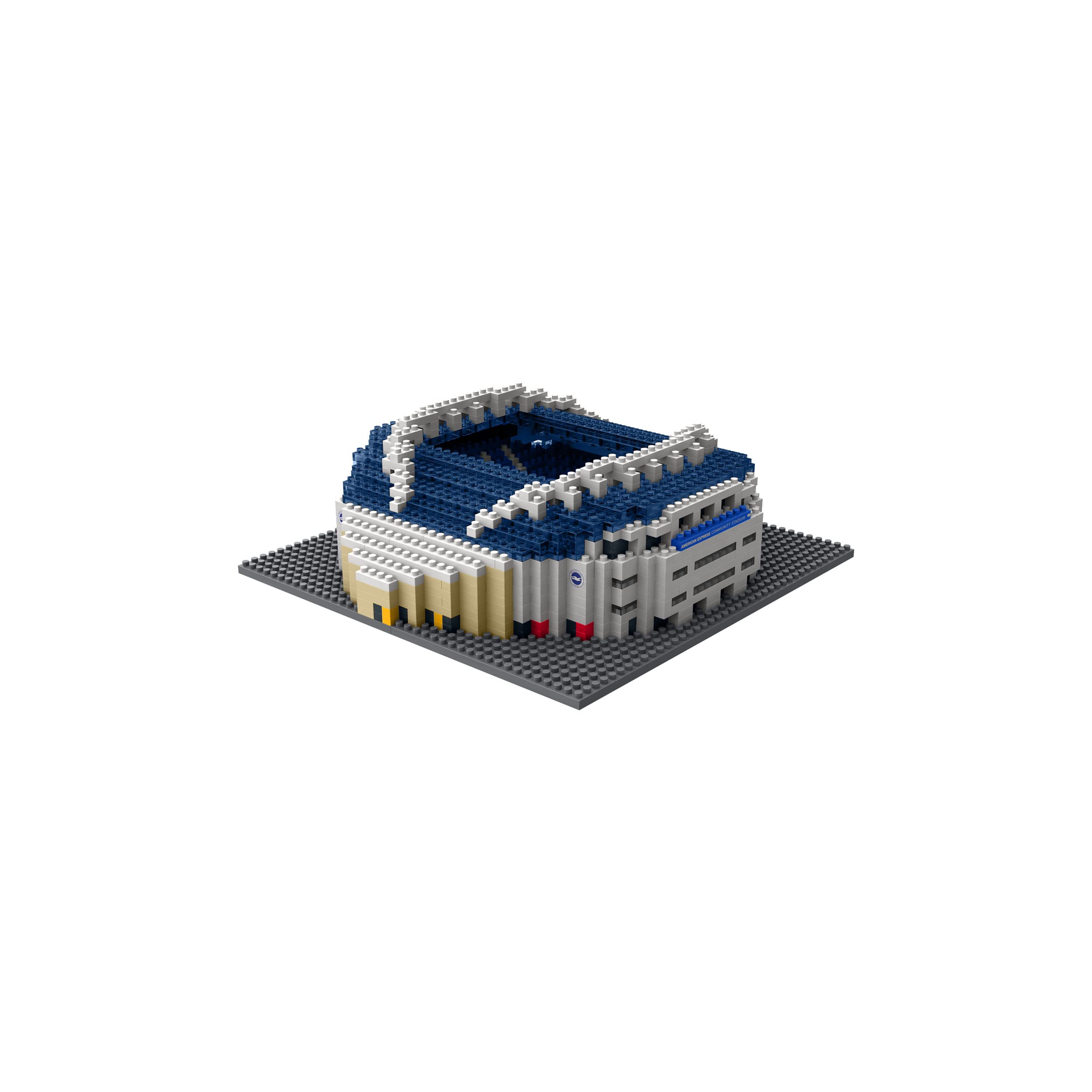 FOCO Officially Licensed Brighton & Hove Albion FC American Express Community BRXLZ Mini Stadium 3D Bricks Construction Toy Model