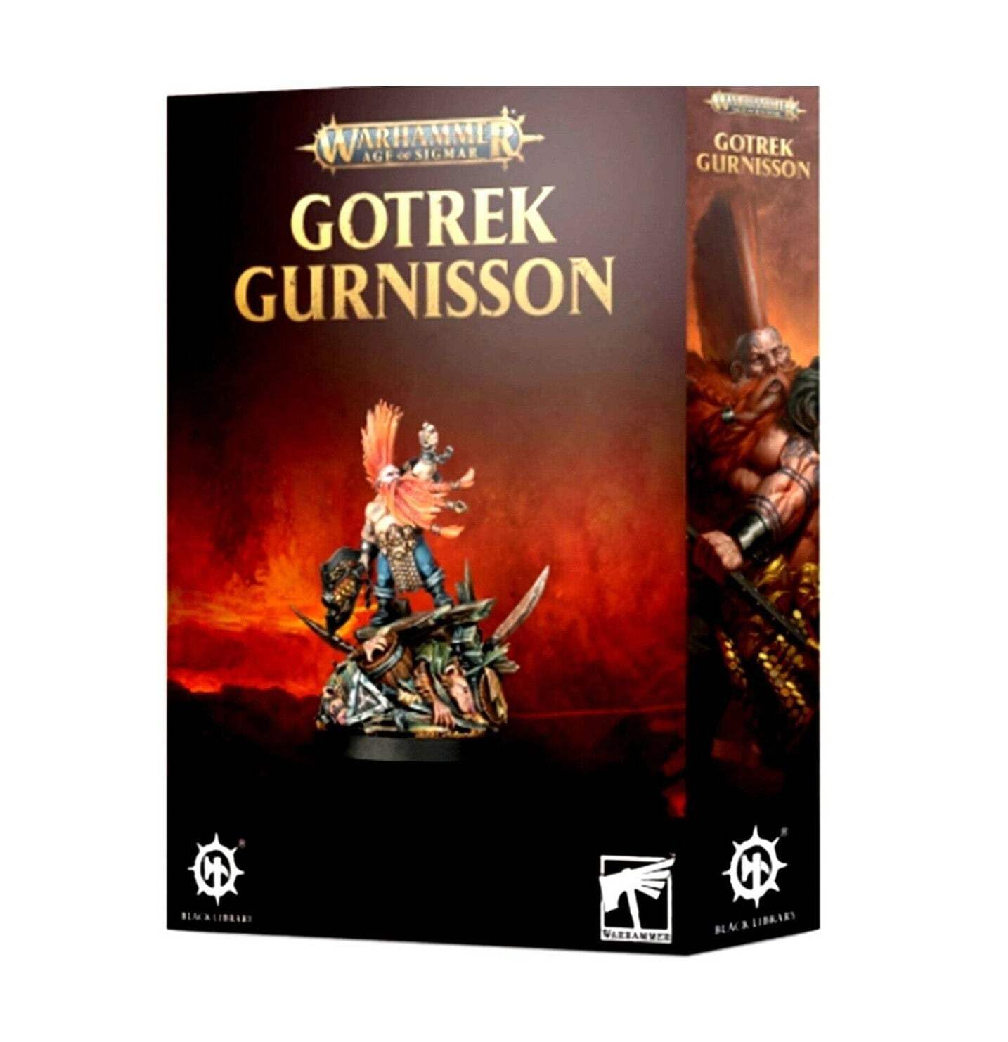Games Workshop - Warhammer Age of Sigmar - Gotrek Gurnison, Black