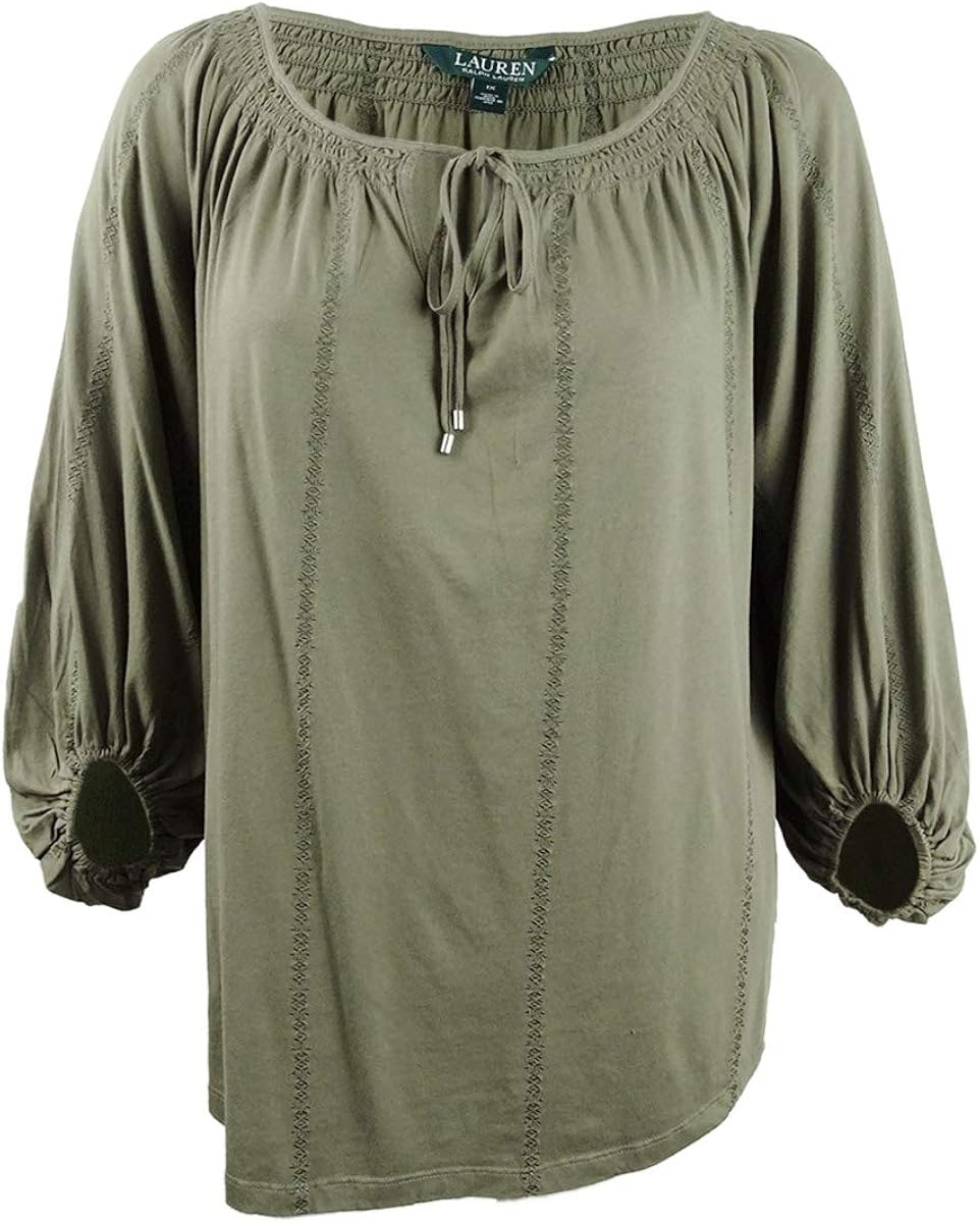 ralph lauren women's plus size shirts