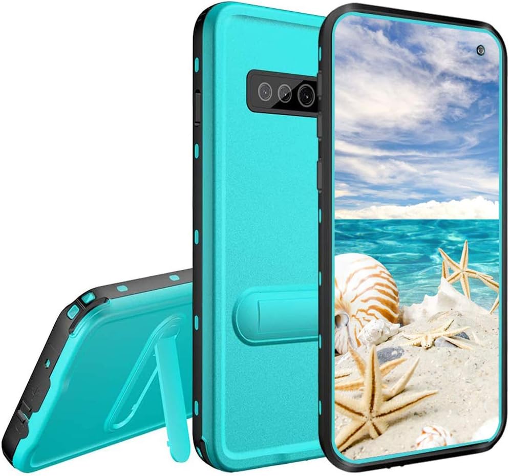 CASELIVE Samsung Galaxy S10 Waterproof Case, S10 Case Built