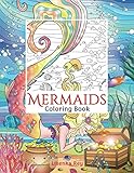 Mermaids Coloring Book: With Sea Creatures to Color and Oceans to Explore by Lisenka Rey