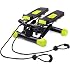 Garneck 1 Paio Di Fasce Elastiche Con Manico Per Stepper - Accessori Fitness Con Fibbie, Corde Di Trazione Per Allenamento - 5