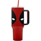 Bioworld Deadpool Nerdin' Since The 90s 40 Oz Stainless Steel Tumbler