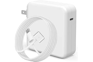 TANCOLD 96W Charger for Mac Pro16 14 Inch Mac Book Air 15 13 Inch M4 M3 M2 M1 from 2024 2023 2022 2021 96W 70W USB-C to Mag 3 Power Adapter Include 6.6ft 5A USB-C to Magnetic 3 Cable(Original Quality)