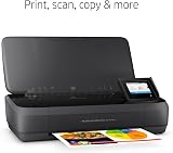 HP OfficeJet 250 Mobile Printer Black and White - 10-Page ADF Build-in Battery view 3