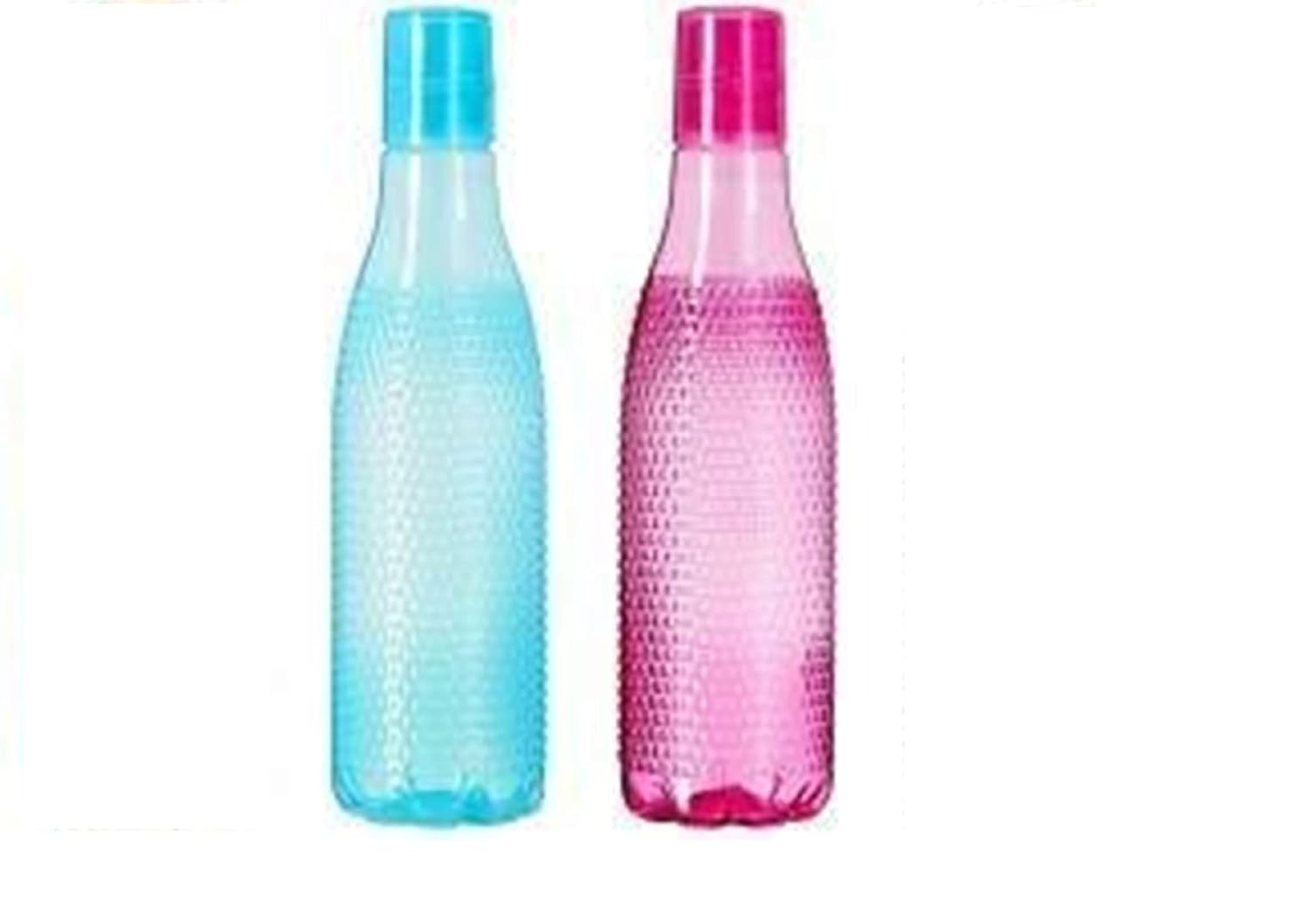 Easymart Plastic Fridge Water Bottle Set ,1000 ML (2, Bottle) Amazon