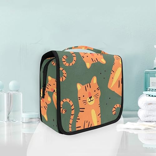 Amazon Co Jp かわいい虎 かわいい 化粧ポーチ 海外旅行 便利グッズ トイレタリーバッグ 吊り下げ 大容量 機能的 洗面用具入れ 防水 おしゃれ トラベルポーチ セット 人気 出張 収納 旅行 ポーチ フック付き 小物 メンズ レディース トラベルグッズ シューズ バッグ
