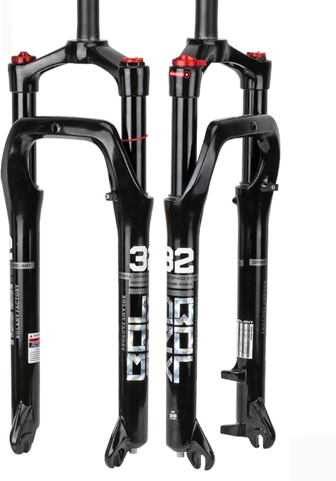 Forks Fat Bicycle Air Suspension Forks 20/26er MTB Bike Magnesium Alloy