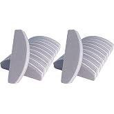 20 PCs Nail Buffers, Double Sided Nail Files Buffer Blocks 100/180 Grit Portable Washable Sanding Buffing File Arc Shape (Grey)