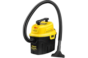 Stanley SL18910P-3 Wet/Dry, 3 Gallon, 3 Horsepower, Portable Car Vacuum, 3.0 HP AC, Black+Yellow