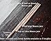 Long Safer Rounded End Stainless Steel Metal Straws for Large Cups, Tall Glasses, or Quart Mason Jars (4 Pack + Cleaning Brush + Bag)