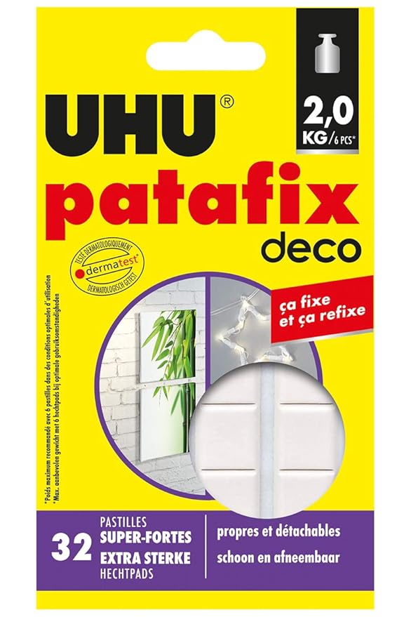 Patafix 32 ExtraStrong Adhesive Pads 2 kg Amazon.co.uk Kitchen & Home
