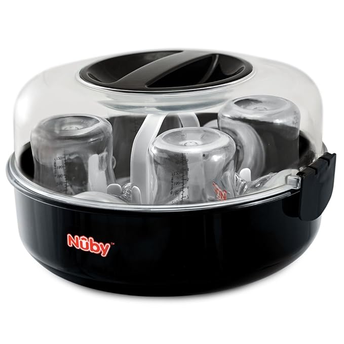 Nuby Natural Touch Microwave Steam Steriliser Amazon co uk Baby