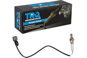 TRQ O2 Oxygen Sensor 4 Wire Narrow-Band Compatible with 2013-2017 Nissan Sentra L4 1.8L Downstream, 2017-2021 Rogue Sport L4 2.0L Downstream, 2017-2019 Nissan Titan V8 5.6L Downstream Left