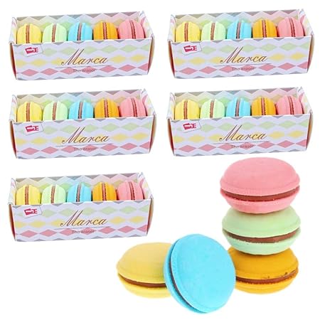 Jzk 25 Gomma Cancellare Macaron Giocattolo Bambini Bomboniera Pensiero Pensierino Ringraziamento Regalino Fine Festa Compleanno Bimbi Regalo