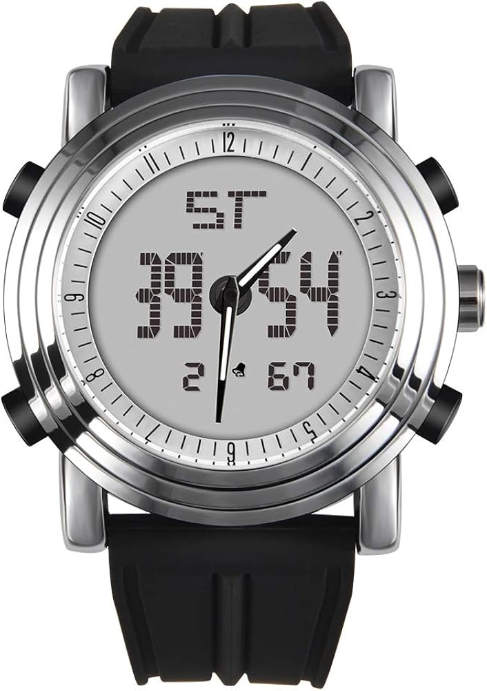 set digital watch 4 buttons