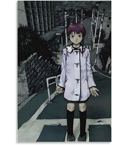 Amazon.com: Anime Poster Serial Experiments Lain Wall Art Posters