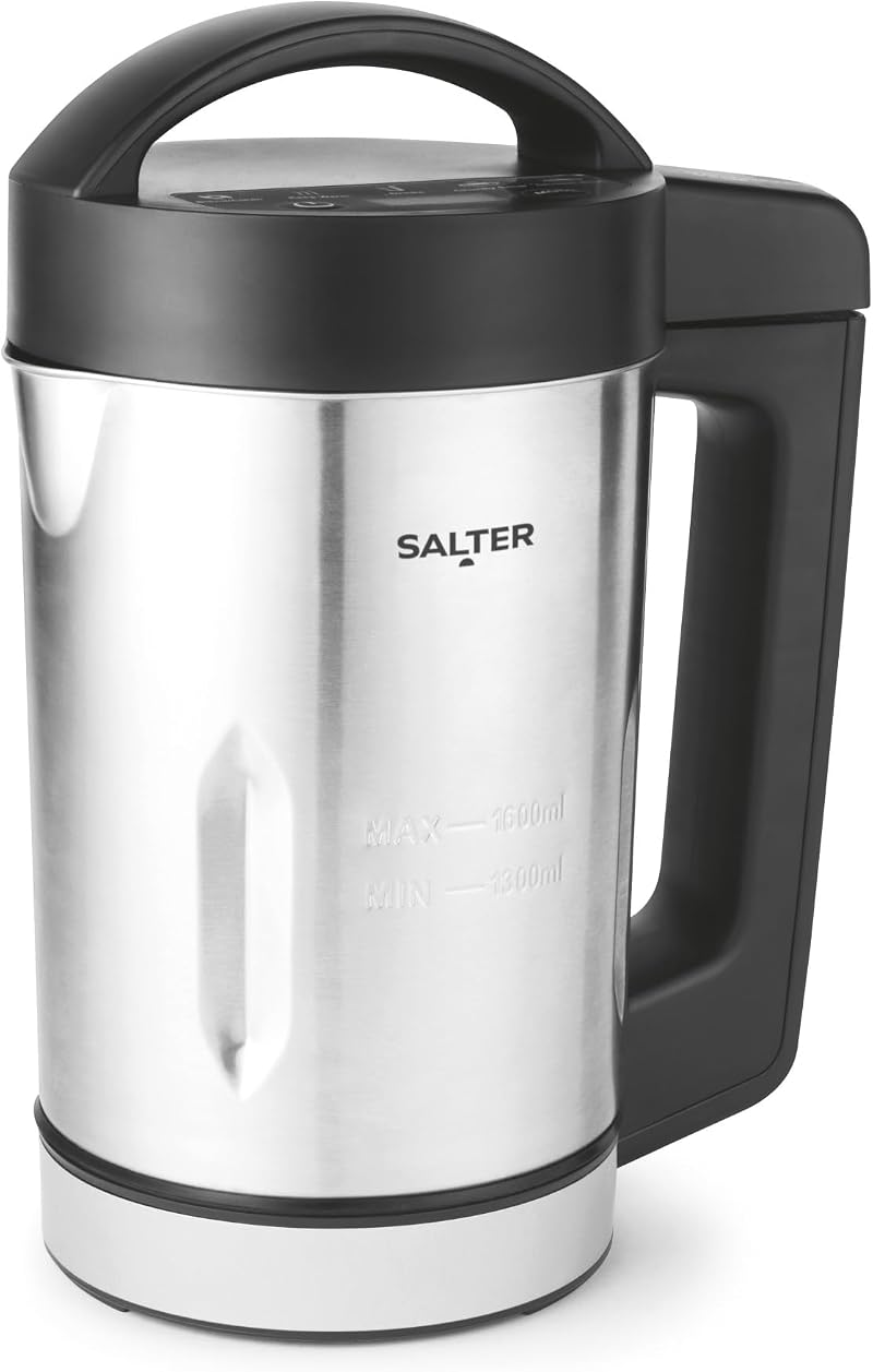 Salter EK5118V2 Digital Soup Maker 1.6L, 900W, Smooth & Chunky