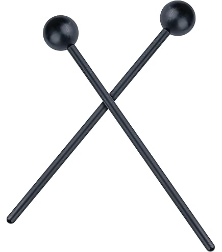 1 Paire De Maillets à Tête Ronde En Laiton Avec Manche En érable, 38,1