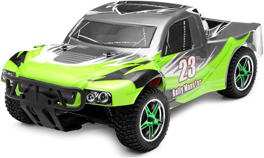Exceed RC 1/10th 2.4Ghz Brushless Rally Monster Electric RTR Racing Truck (AA Green)