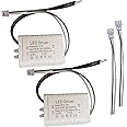 LED Driver 4-7W for Single Color Ceiling Strip Spot Light Module Panel, Replacement LED Power Supply Transformer Adapter Starter, Input AC85-265V Output DC12-25V