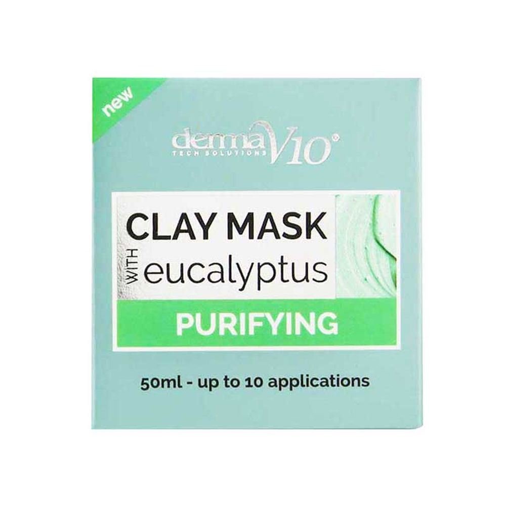 Derma V10 Clay Mask with Eucalyptus Purifying 50ml