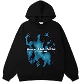 Aelfric Eden Graphic Hoodies Vintage Printed Hoodie Sweatshirt Casual Oversized Long Sleeve Streetwear Hooded Pullover