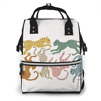 cheetah diaper bag backpack