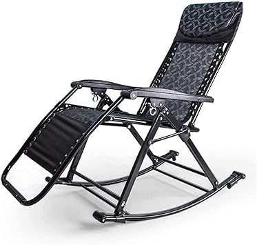 Folding And Reclining Garden Patio Chairs, Extra-Wide Adjustable