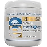 Colonial Dames High Potency 50,000 IU Vitamin E Moisturizer for Hydrating & Moisturizing Chapped Dry Skin & Fine Lines.