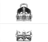 QWORK M15 Double Pulley Block 304 Stainless Steel 2PCS for Block and Tackle view 5
