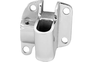 Biker's Choice Jiffy Stand Mounting Bracket (Chrome) Compatible with 98-08 Harley FLTR