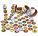 JOYIN 600 Pieces Assorted Halloween Stickers; Halloween Scrapbook Stickers Self Adhesive Shapes for Halloween Craft Supplies, Classrooms Prizes, Halloween Novelty and Jack O Lantern Stickers